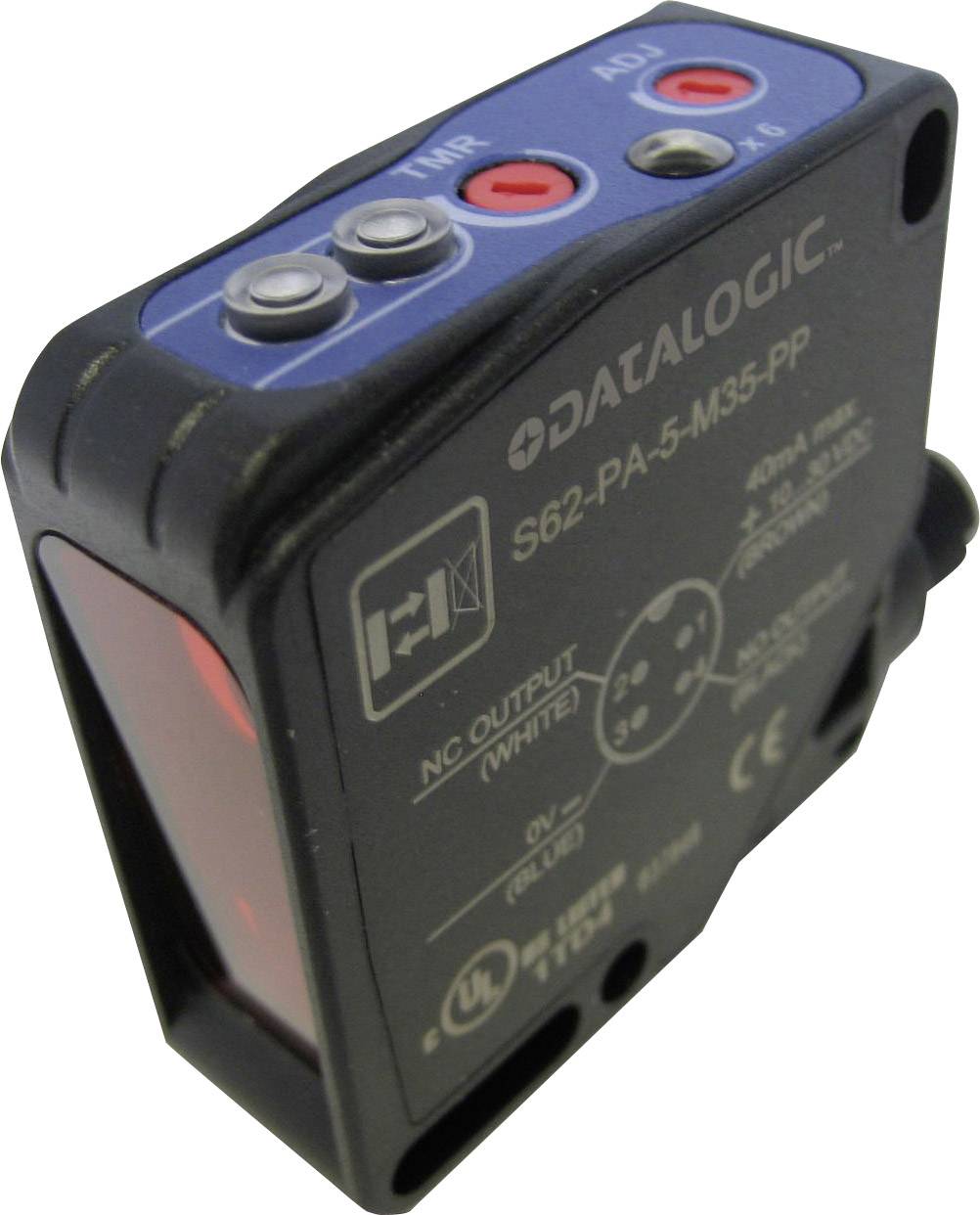 Datalogic S62-PA-5-C01-PP 10 - 30V/DC PNP 900 mm IP67 M12
