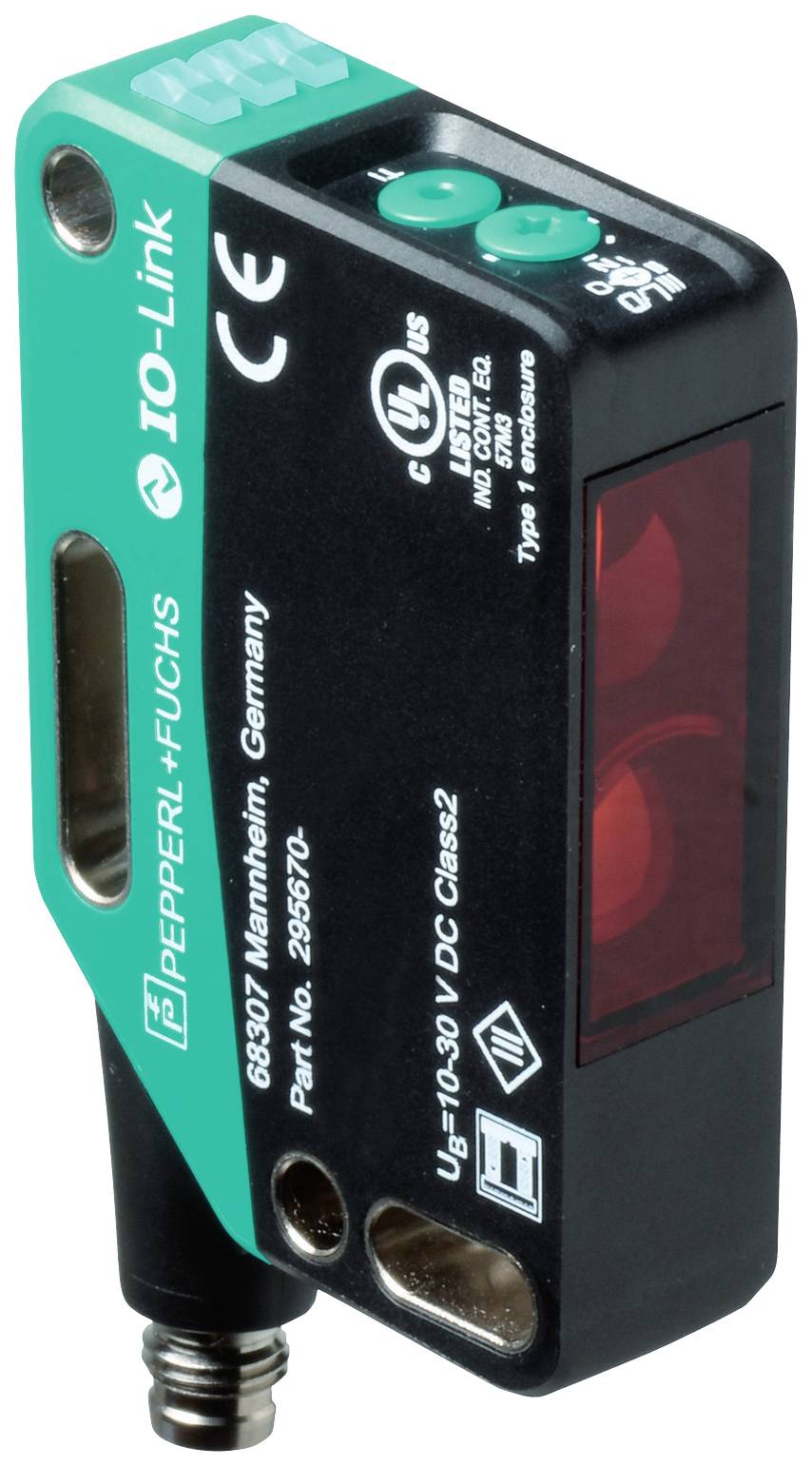 Pepperl+Fuchs OBG8000-R201-EP-IO-V3 refleksni fotoelektrični senzor 9 m NPN, NO, PNP, NC