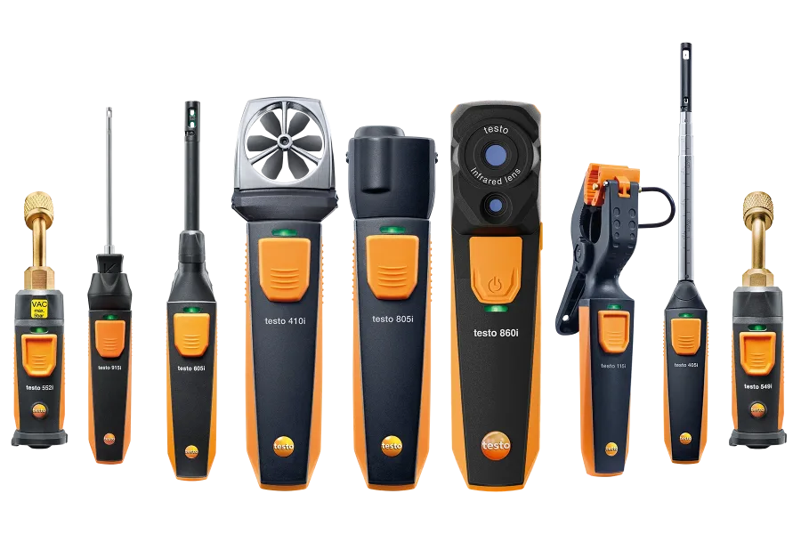 Testo instrumenti dolaze sa garancijom proizvođača, a uslovi zavise od konkretnog modela i linije proizvoda. Kao zvanični distributer, obezbeđujemo dokumentaciju, tehničku podršku i mogućnost nabavke rezervnih delova i pribora (sonde, adapteri, softverske licence) za modele iz redovne ponude.